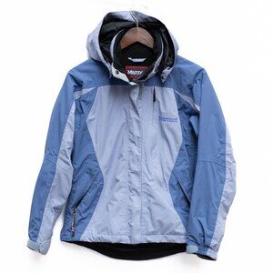 Marmot Waterproof Shell Jacket XS Petite Hooded Hiking Ski Snowboarding Coat